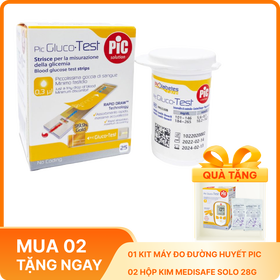 Que thử đường huyết Pic Gluco.Test 25