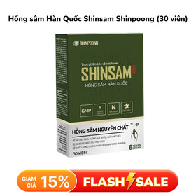 Hồng sâm Hàn Quốc Shinsam Shinpoong (Hộp 30 viên)