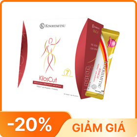 Bột uống giảm cân và giảm mỡ nội tạng cao cấp Kinohimitsu Kiloscut (10g X 30 Gói)