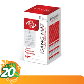Thực phẩm bảo vệ sức khoẻ Viên Sáng Mắt Cuộc Sống Xanh (Hộp 60 viên)