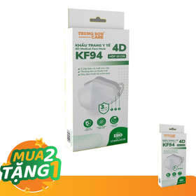 Khẩu Trang Y Tế KF94 Trung Sơn Care (Hộp 10 cái)