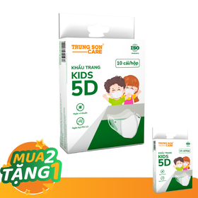 Khẩu Trang 5D Baby Trung Sơn Care (Hộp 10 cái)