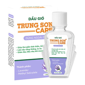 Dầu gió trắng Trung Sơn Care giúp thư giãn tinh thần, hỗ trợ giấc ngủ (24ml) 