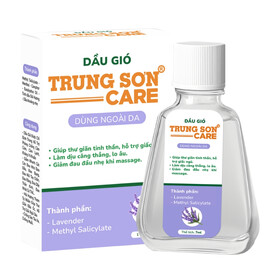 Dầu gió trắng Trung Sơn Care giúp thư giãn tinh thần, hỗ trợ giấc ngủ (7ml) 