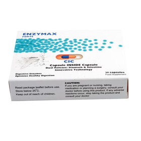Enzymax Forte Hỗ Trợ Tăng Cường Tiêu Hóa, Giảm Chứng Đầy Bụng Khó Tiêu (Hộp 20 viên)