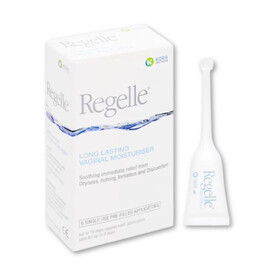 Gel Regelle hỗ trợ giảm khô rát âm đạo, cấp ẩm tự nhiên vùng kín (Hộp 6 tuýp)