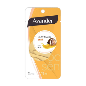 Mặt nạ đất sét Ốc sên Avander 15ml