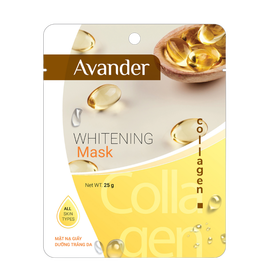 Mặt nạ giấy dưỡng trắng da tinh chất Collagen Avander 25g