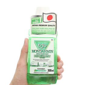 Nước súc miệng Mondahmin Pepper Mint 300ml