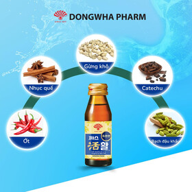 Nước uống thảo mộc có ga Dongwha Gas Whal 75ml