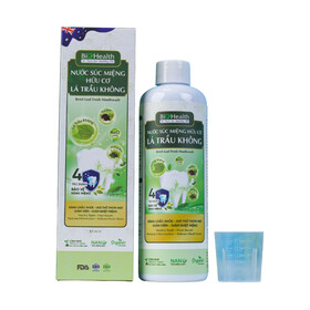 Nước súc miệng hữu cơ Lá Trầu Không BioHealth (Chai 250ml)