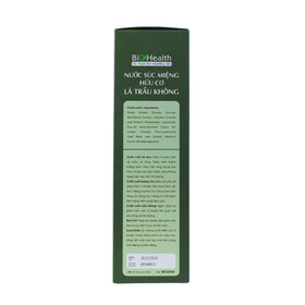 Nước súc miệng hữu cơ Lá Trầu Không BioHealth (Chai 250ml)
