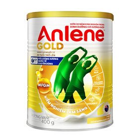 Sữa bột Anlene Gold Hương Vani - Hỗ trợ tăng cường sức khỏe cơ xương khớp (400g)