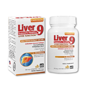 Thực phẩm bảo vệ sức khỏe Faroson Liver 9 (60 viên)