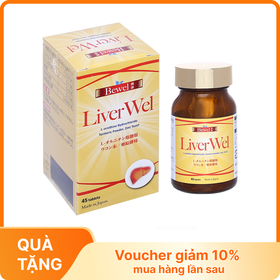 Thực phẩm bảo vệ sức khỏe Bewel Liverwel (45 viên)