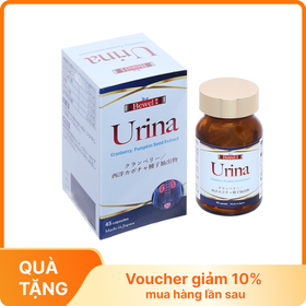 Thực phẩm bảo vệ sức khoẻ BEWEL URINA - Hộp 45 Viên