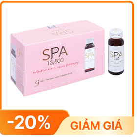 Nước uống collagen Nucos Spa 13.500 chống lão hóa săn chắc da (10 chai x50ml)