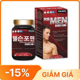 Thực phẩm bảo vệ sức khỏe Welson For Men (60 viên)