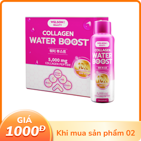 Nước uống Collagen Welson Beauty 10x water boost (6 chai)