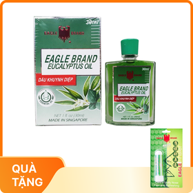 Dầu khuynh diệp Eagle Brand Eucalyptus Oil Hỗ Trợ Phòng Bệnh Cảm Cúm, Sổ Mũi, Nghẹt Mũi (Chai 30ml)