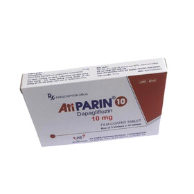 Atiparin 10: Thuốc điều trị đái tháo đường Type 2 chứa dapagliflozin 10mg