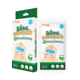 Băng Dán Hạ Sốt Trung Sơn Care (Hộp 03 gói)