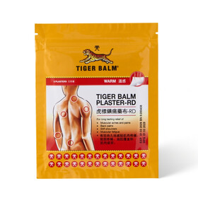 Cao dán Tiger Balm Plaster-RD giảm mỏi, đau nhức cơ (7cm X 10Cm)