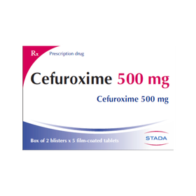 Cefuroxime Stada 500mg trị nhiễm khuẩn (10viên)