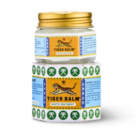 Dầu cù là Tiger Balm White Haw Par giảm đau đầu, nghẹt mũi, côn trùng cắn (19,4g)