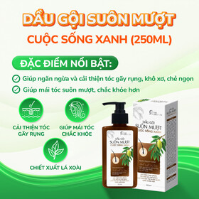 Dầu Gội Suôn Mượt Cuộc Sống Xanh 250ml