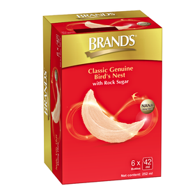 Nước yến BRAND'S đường phèn 42ml (Hộp 06 lọ)