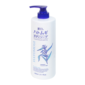 Sữa tắm Reihaku Hatomugi Body Soap chiết xuất hạt Ý Dĩ hỗ trợ sáng da và dưỡng ẩm (800ml)