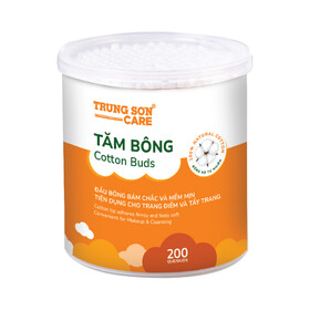 Tăm Bông Trung Son Care (Hộp 200 que)