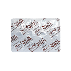 Thuốc Ho Bổ Phế Nam Hà Ngậm tiêu đờm, bổ phổi, sát trùng họng (2 vỉ x 12 viên)