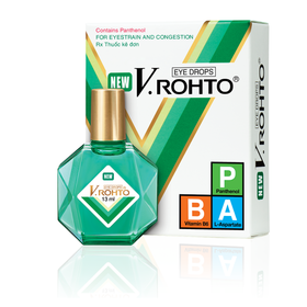 Thuốc nhỏ mắt New V.rohto điều trị mỏi mắt, sung huyết kết mạc (13ml)