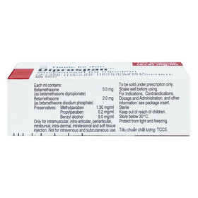 Thuốc tiêm Diprospan Injection (5+2)mg/ml Merck điều trị các bệnh cơ xương và mô mềm, dị ứng (1 ống x 1ml)