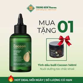 Nước dưỡng tóc tinh dầu bưởi Cocoon giảm gãy rụng và làm mềm tóc (140ml)