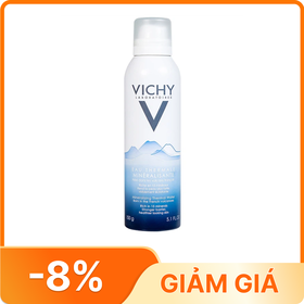 Xịt khoáng Vichy Eau Thermale Mineralizing Thermal Water giúp cấp ẩm, dịu da và cân bằng độ pH (150ml)