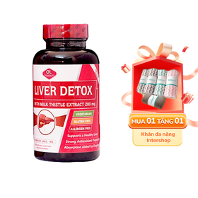 Thực phẩm bảo vệ sức khỏe Liver Detox (60 viên)