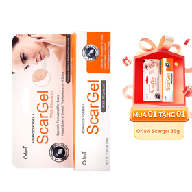 Orlavi ScarGel hỗ trợ làm mờ sẹo (35g)