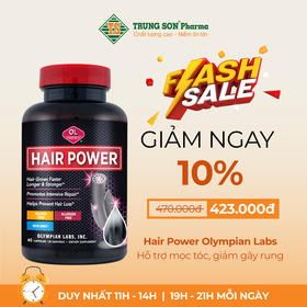 Thực phẩm bảo vệ sức khỏe viên nang Hair Power (40 viên)