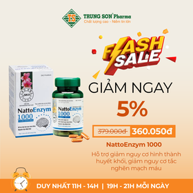 Thực phẩm bảo vệ sức khỏe NattoEnzym 1000 (60 viên)