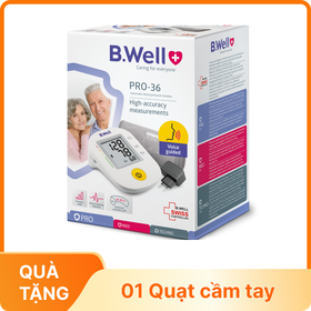 Máy đo huyết áp bắp tay B.Well PRO-36
