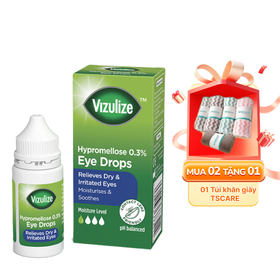 Nước mắt nhân tạo Vizulize Hypromellose 0.3% (chai 10ml)