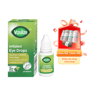 Dung Dịch Nhỏ Mắt Vizulize Giảm Kích Ứng (10ml)