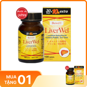 Thực phẩm bảo vệ sức khỏe Bewel Liverwel (100 viên)