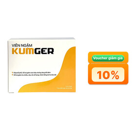 Thực phẩm bảo vệ sức khoẻ Viên Ngậm Kumger (hộp 20 viên )