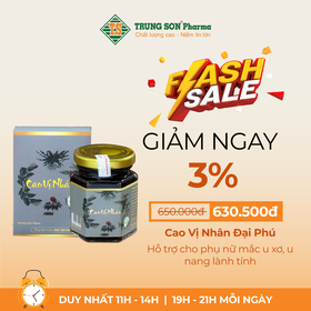 Cao Vị Nhân Đại Phú hỗ trợ cho phụ nữ mắc u xơ, u nang lành tính (100g)