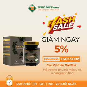 Cao Vị Nhân Đại Phú hỗ trợ cho phụ nữ mắc u xơ, u nang lành tính (Hộp x 3 lọ)