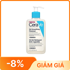 Sữa rửa mặt CeraVe SA Smoothing Cleanser dịu nhẹ dành cho da nhạy cảm (236ml)